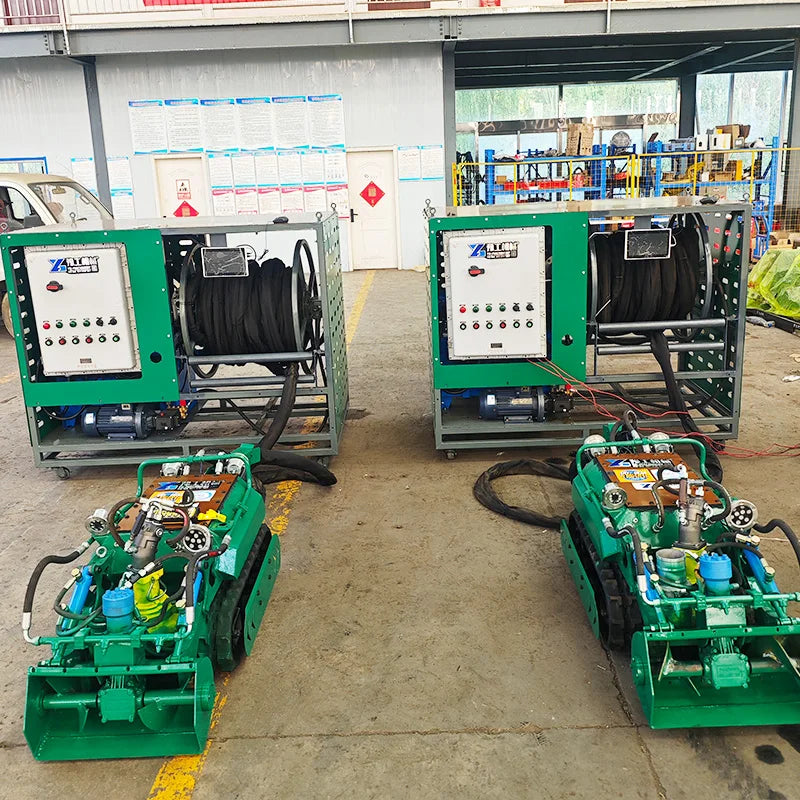 UNDERWATER DREDGING ROBOT - Remote Control, 200 m³/h - Waterway Cleanup