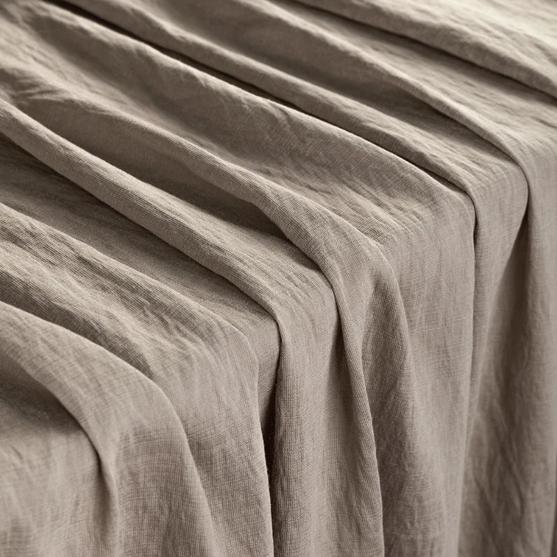 WASHED BAMBOO TEXTURE FABRIC - Soft Rayon Blend, 150cm Wide, 16 Colors - Light Touch