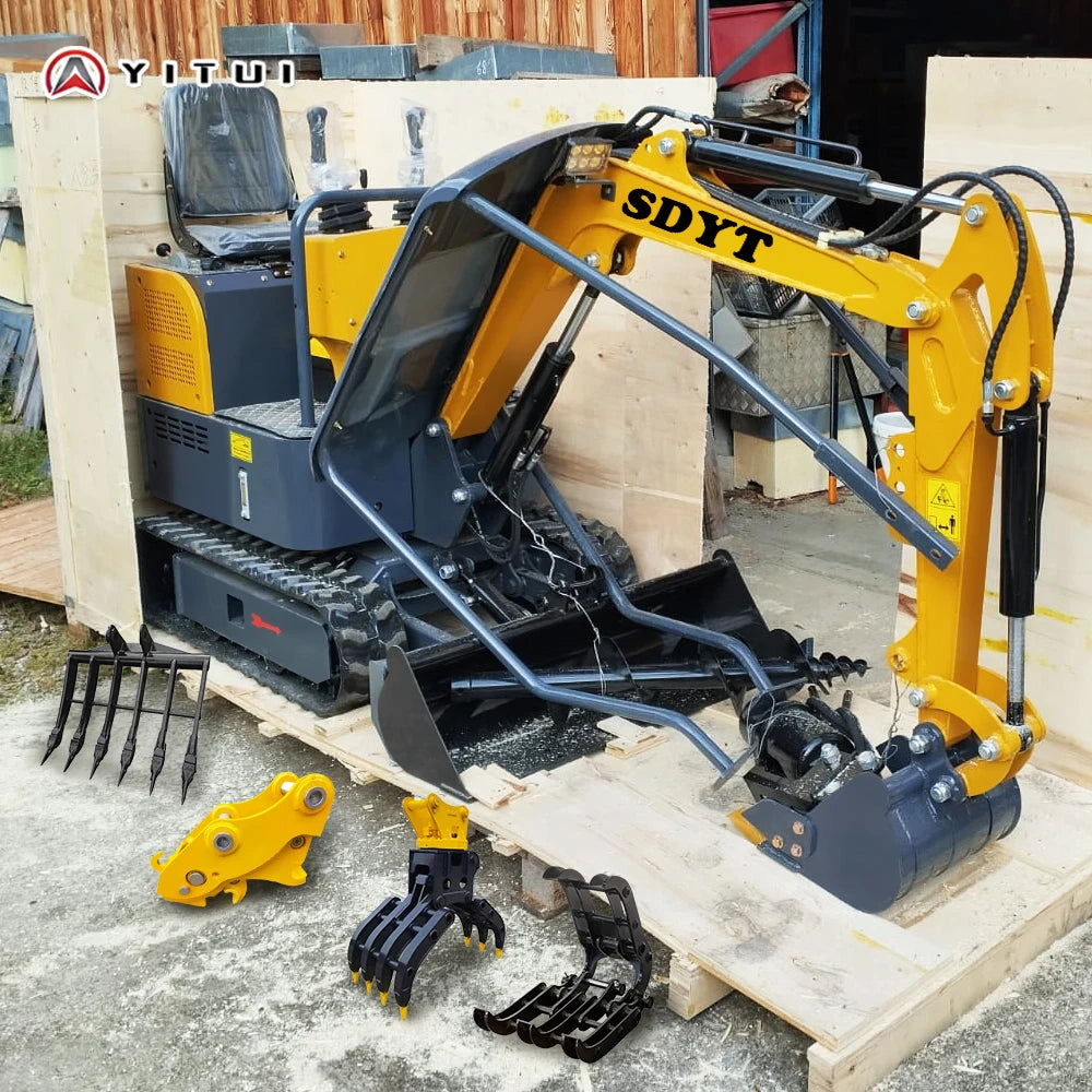 YITUI Mini Excavator - 1.2 Ton - Kubota/Briggs/KOOP