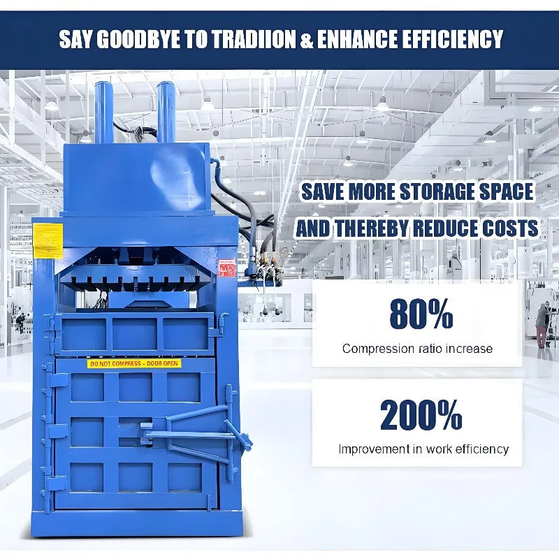 Vertical Hydraulic Waste Baler | 10–300T