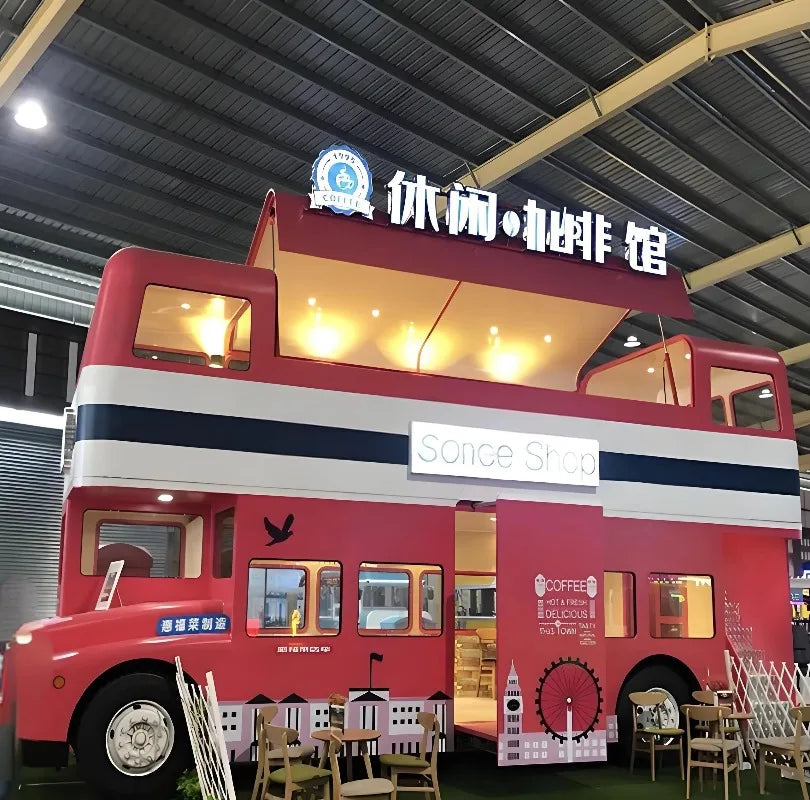 Mobile Food Trailer – Commercial Food Truck Portable Kiosk