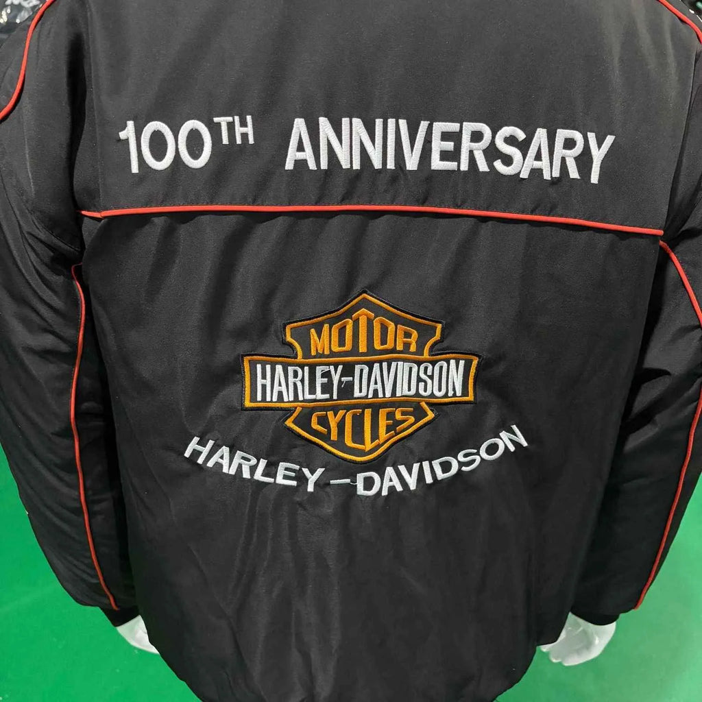 BIKER EMBROIDERY - Men's Motorcycle Embroidery Jacket - Thin & Thick, M–XXL