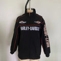 BIKER EMBROIDERY - Men's Motorcycle Embroidery Jacket - Thin & Thick, M–XXL