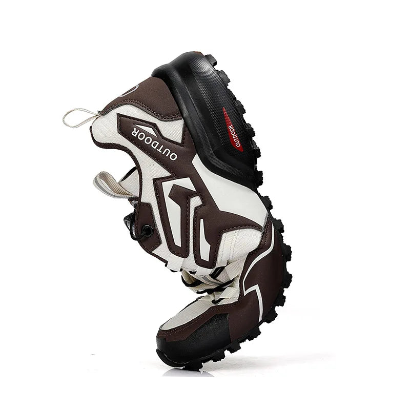 PEAK GRIP - Unisex Anti-Slip Hiking Boots - Mountaineering, Camping & Cycling, Superior Traction