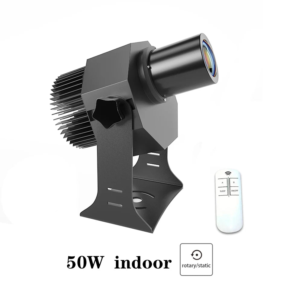 Custom Logo GOBO Projector - 35 to 100 W - Brand Spotlight