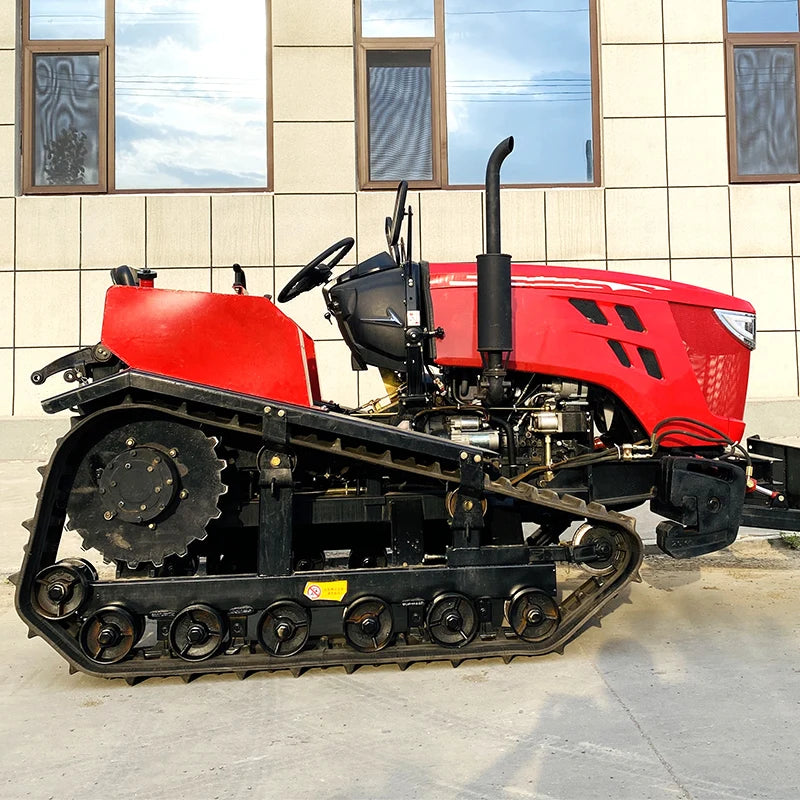 CRAWLER TILLER - 25 HP Diesel, Deep Plowing - Farm Ready