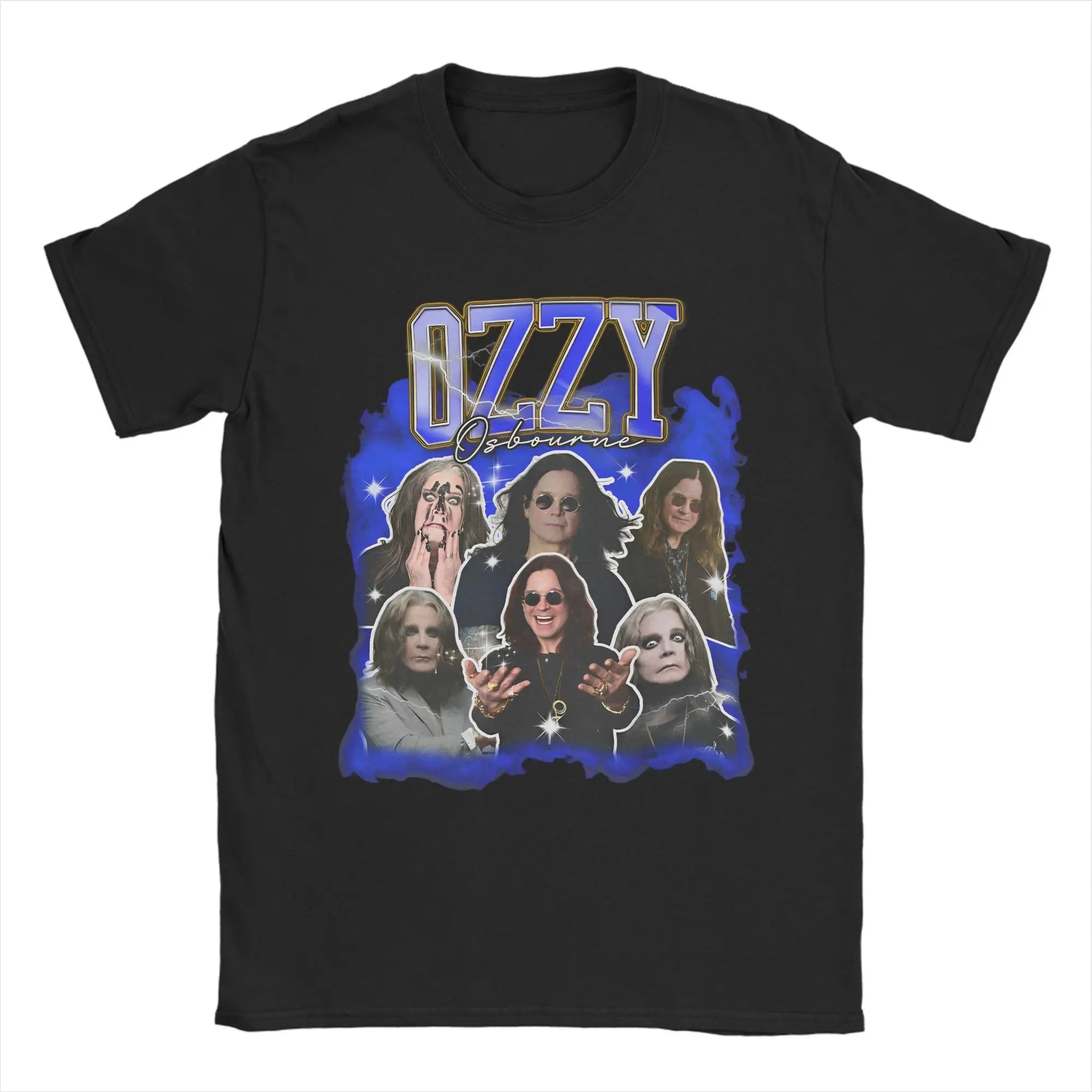 Black Sabbath Band Ozzy Osbourne Men's T-shirt Four Seasons New Style Unisex Casual T-shirt