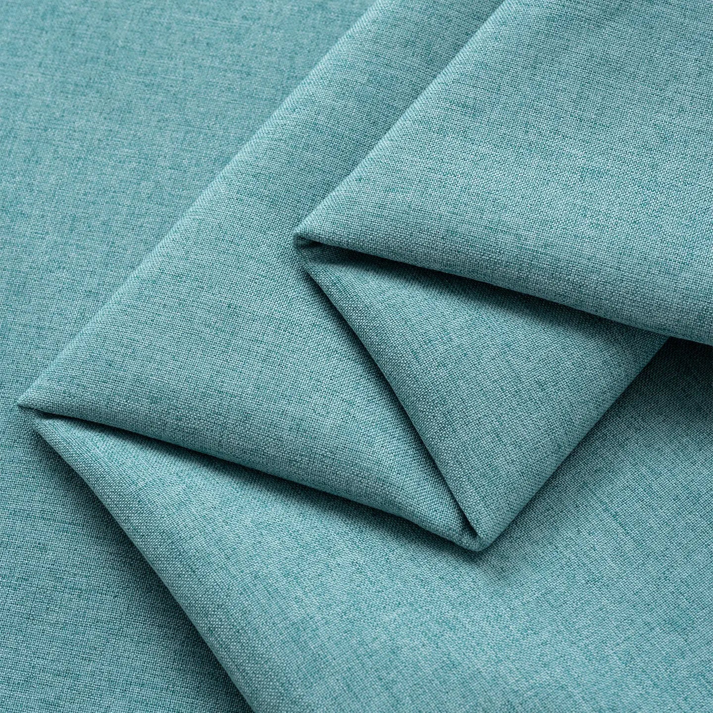 THICKENED PLAIN LINEN-LOOK FABRIC - 100% Polyester, 420g/m, 148cm Wide - Solid Rooms