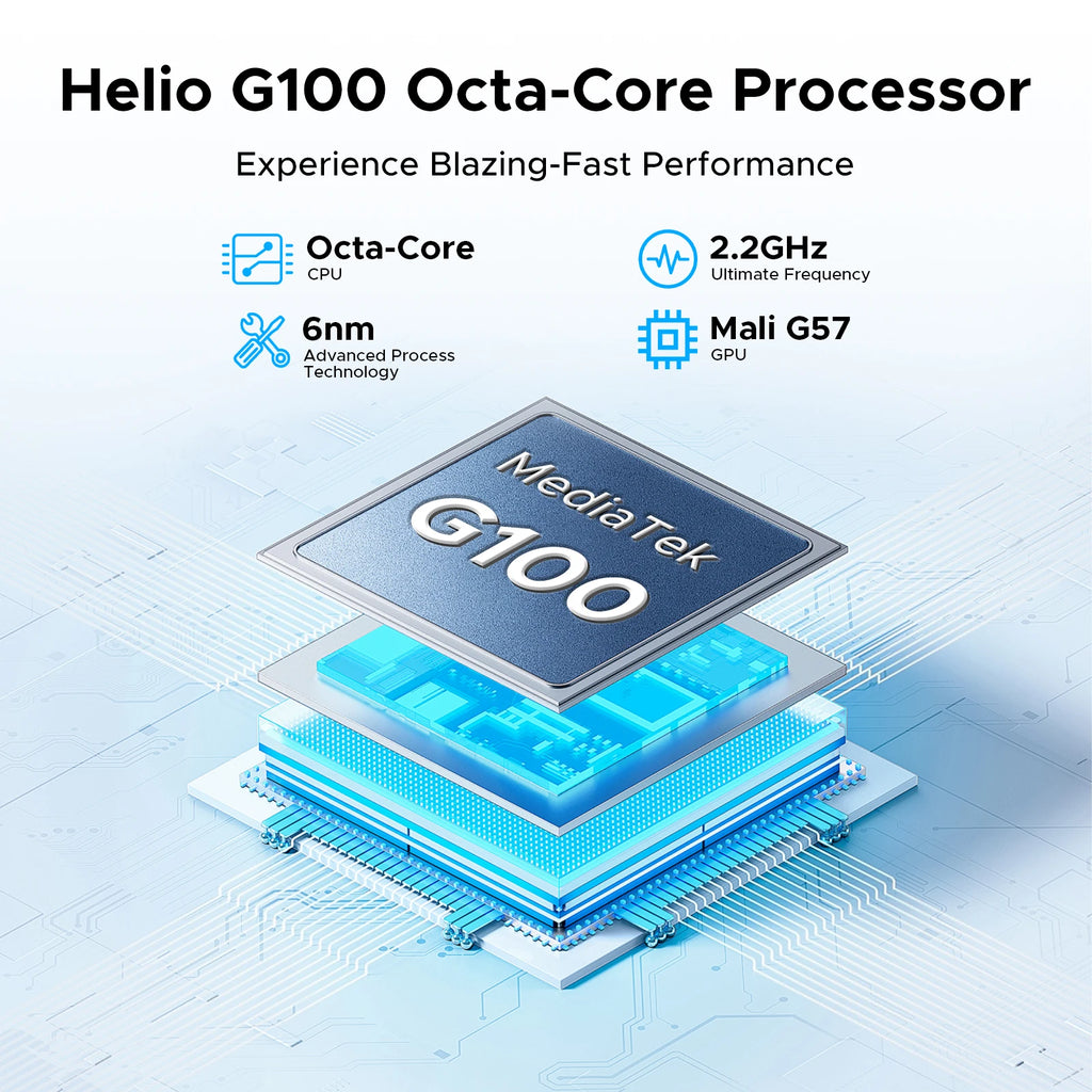 DOOGEE Tab E3 Max 14" 2.2K - Helio G100, 48GB+256GB, 4G LTE