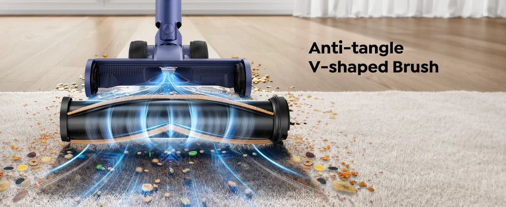 Laresar V11 Cordless Vacuum Cleaner – 650W, 75000PA Ultra-Strong Suction