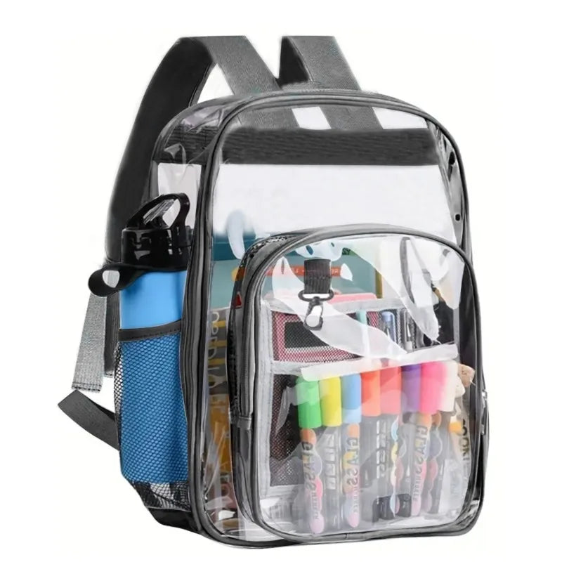 Transparent School Backpack Clear