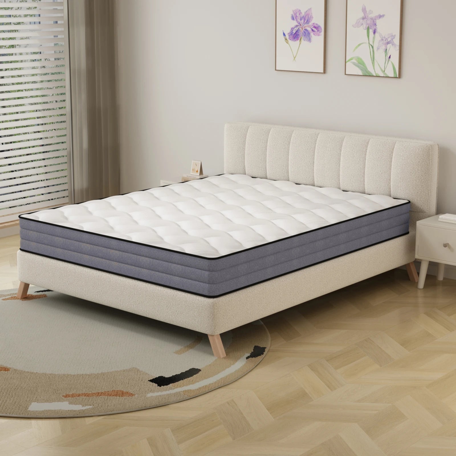 Pocket Spring Mattress 7-Zone – 1000 Springs, Lyocell