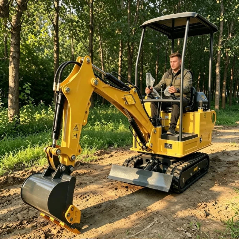 MINI CRAWLER EXCAVATOR - 20 HP, Kubota Option - Farm & Site Work