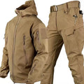 TACTICAL STORM - Waterproof Jacket & Cargo Pants Set - Fleece Lined, Windproof, S–4XL