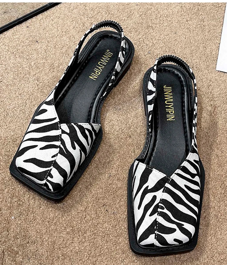 Women Sandals Elegant Women's Sandals Summer 2024 Low Heels Sandals Slip On Summer Shoes For Women Trend Heeled Sandalias Mujer
