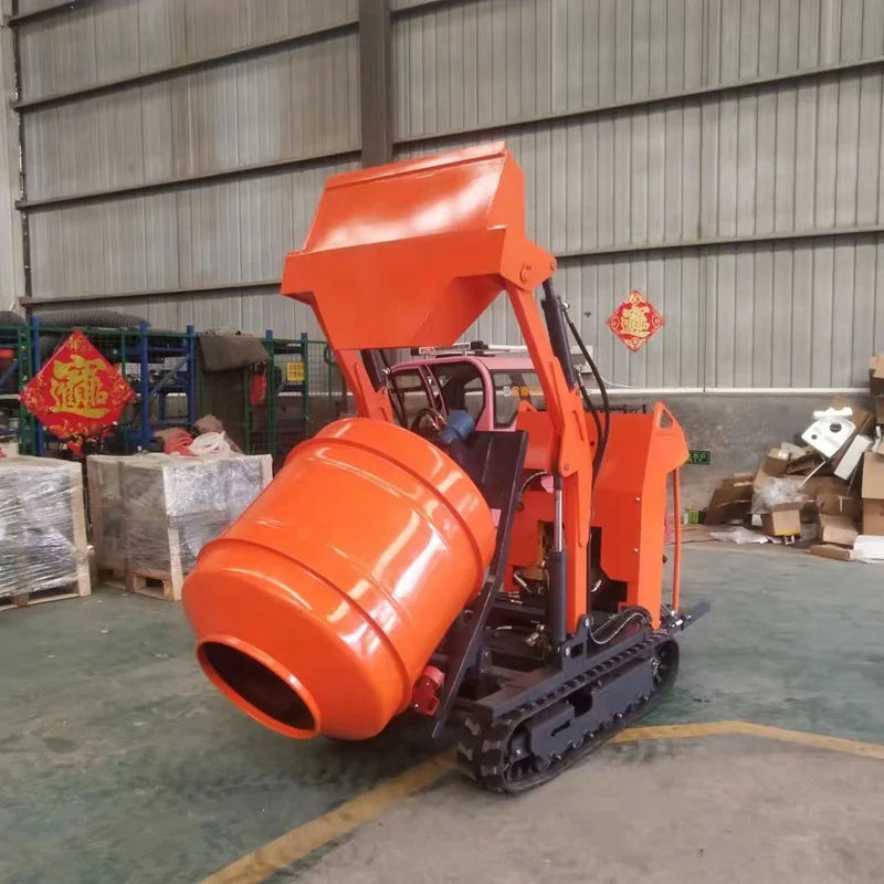 DEGRES/AIDE Crawler Concrete Mixer - 2 m³/h - B&S Engine