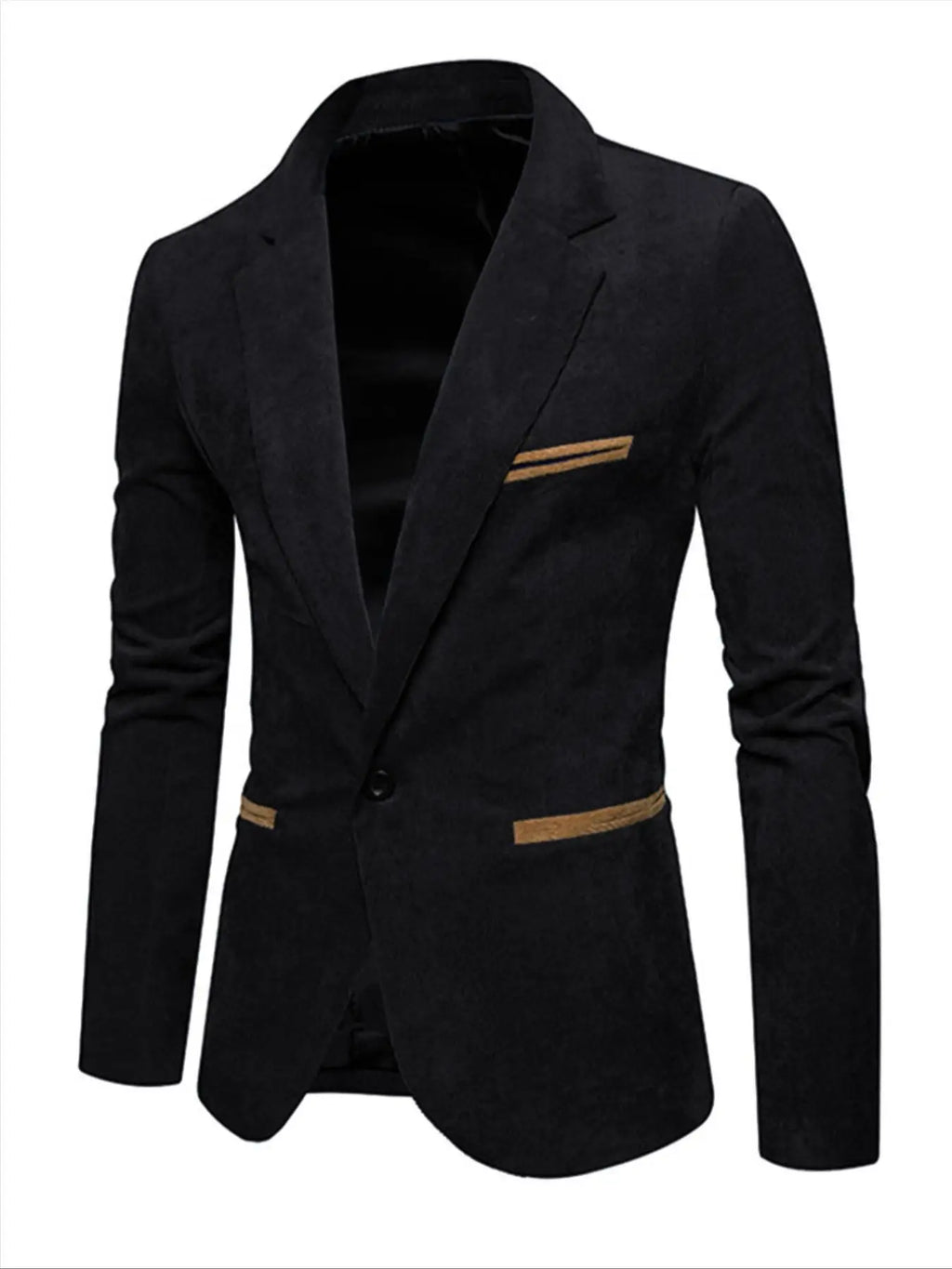 CORD AUTHORITY - Men's Corduroy Blazer - Single Breasted Business Casual