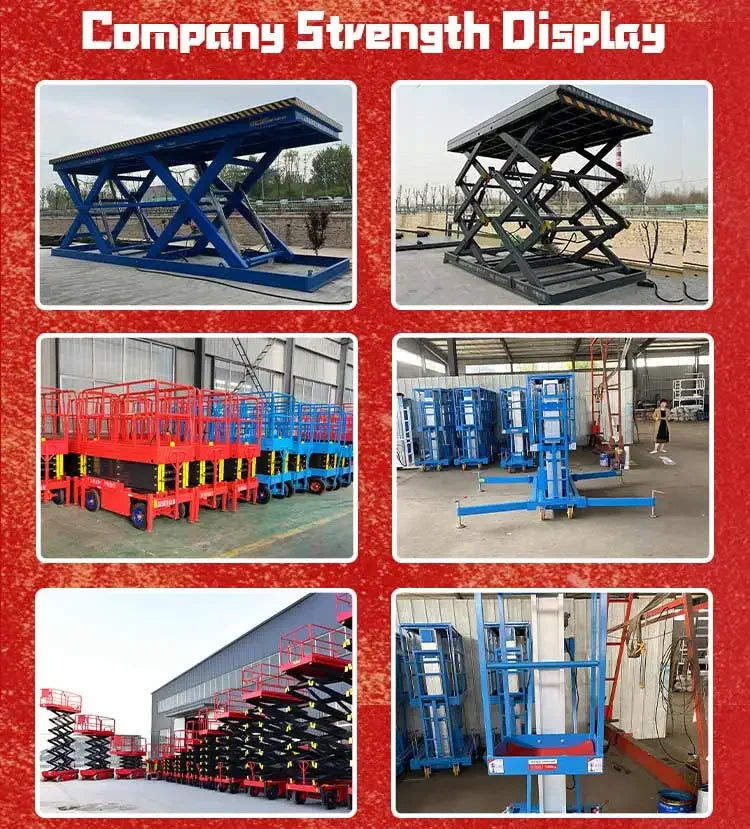YG Electric Lift Platform - 4-10 m - Single/Double Mast