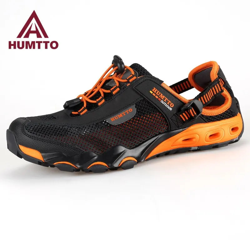 HUMTTO Men's Summer Wading Hiking Shoes - Quick Dry Breathable Outdoor Sneakers