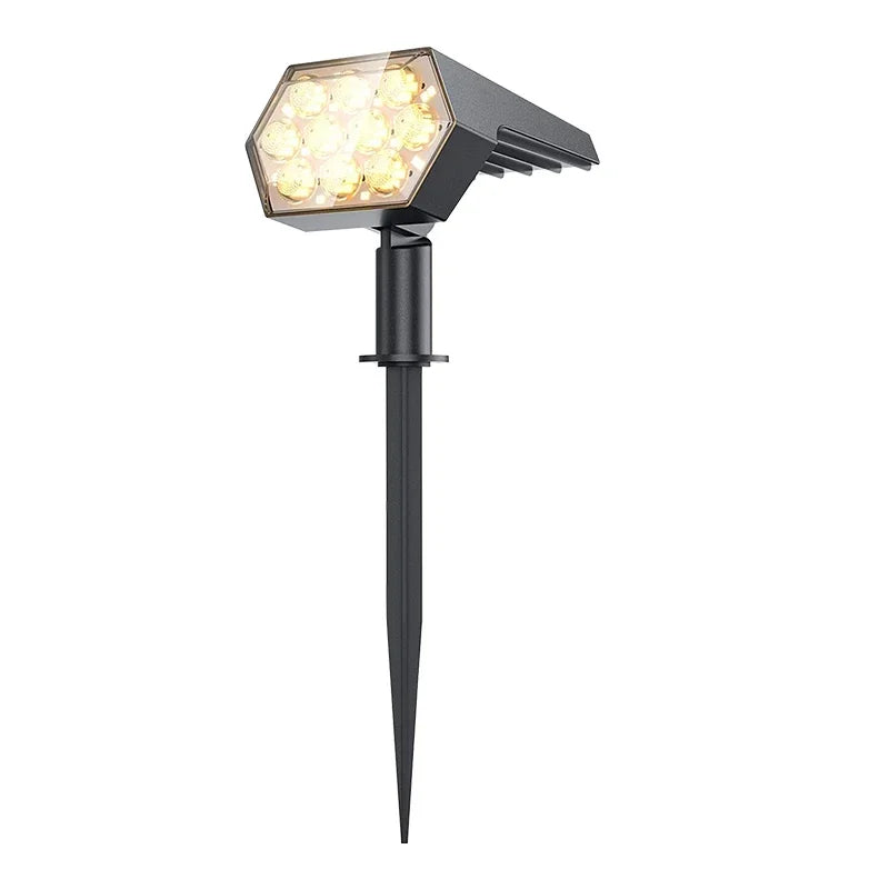 SOLAR GARDEN SPOTLIGHTS - 92 LEDs, IP67 - 3-Mode Outdoor Glow