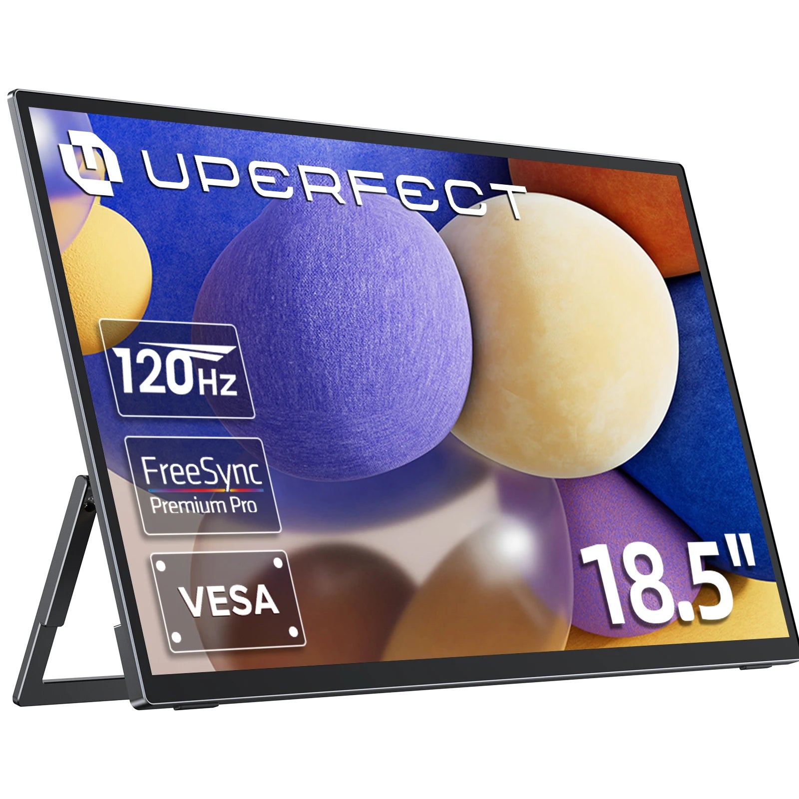 UPERFECT 18.5" Portable Monitor - FHD 1080P 120Hz Gaming Display