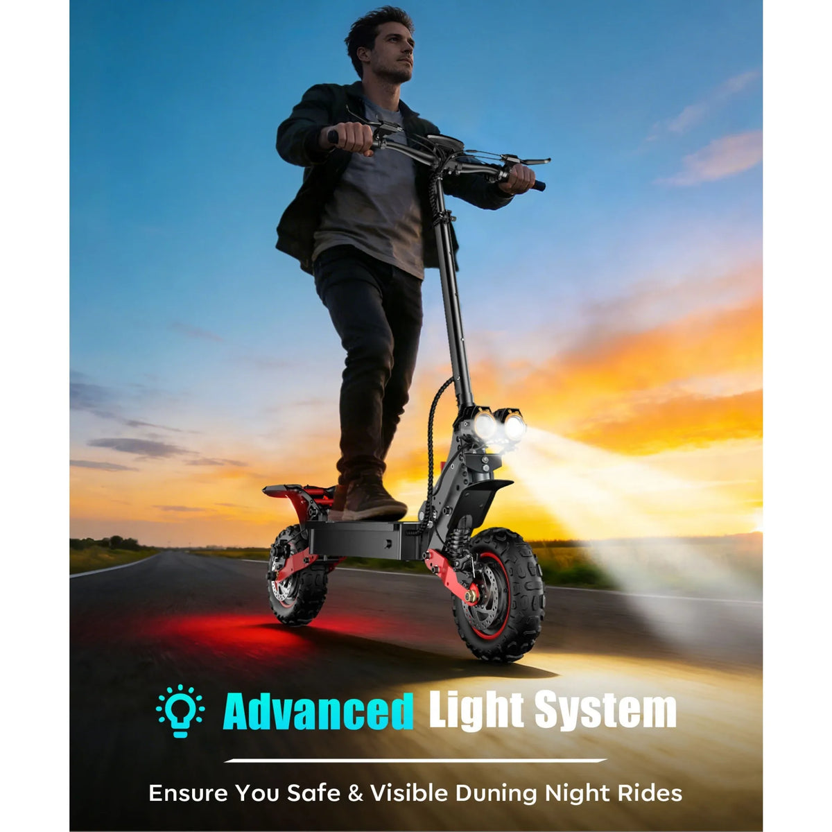 FREEBOY H6 ELECTRIC SCOOTER - Dual Motor, 48V - All-Terrain Power
