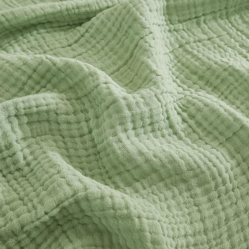 Double Gauze Cotton Muslin Fabric by the Meter for DIY Craft & Sewing Material Like Dress Towel Cheesecloth Table Runner Fabrics