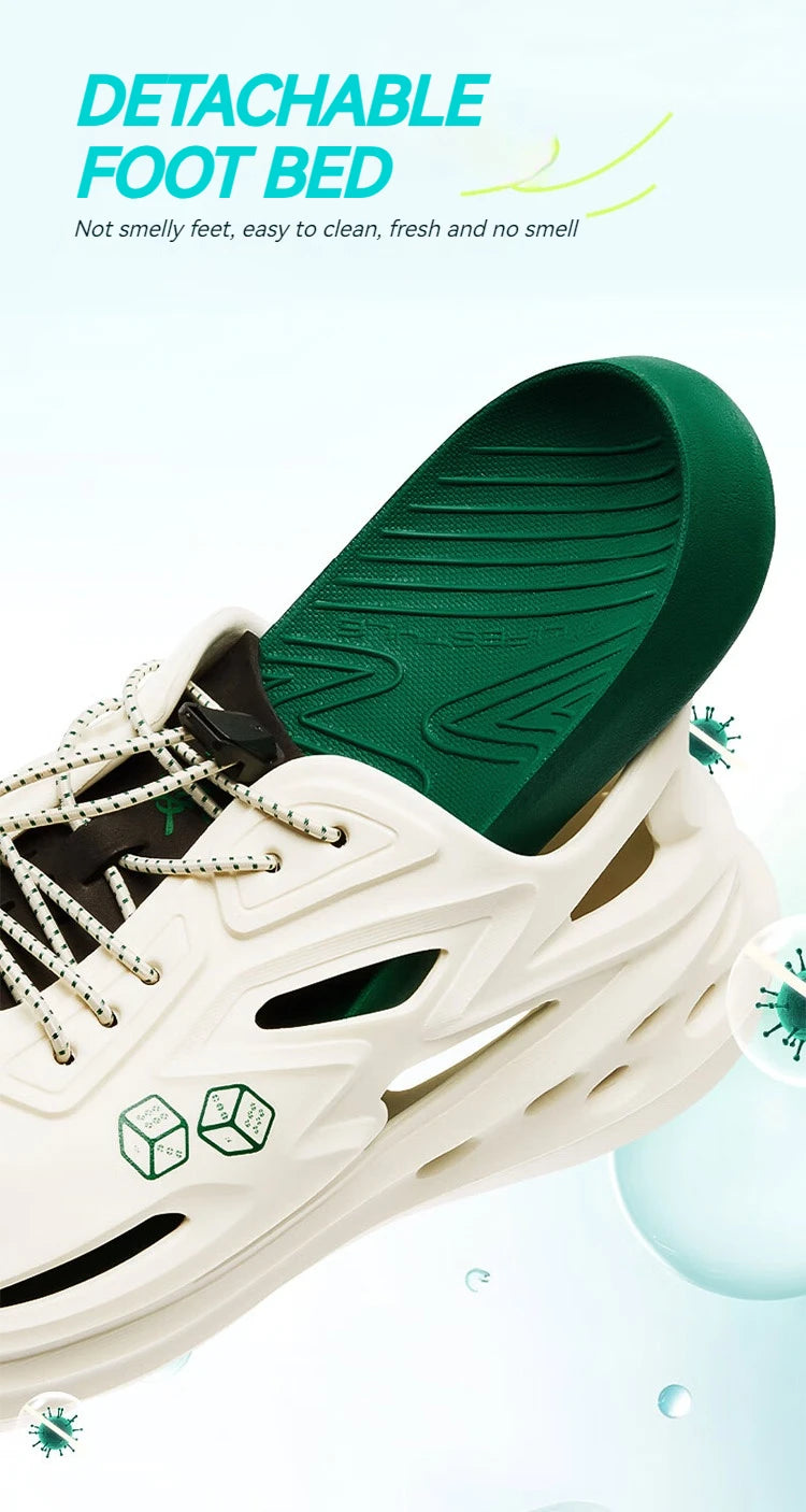 361 Degrees BIG3 Women's Sports Slippers Summer Outdoor Non-Slip Detachable Beach Casual Sandals And Slippers 672426717