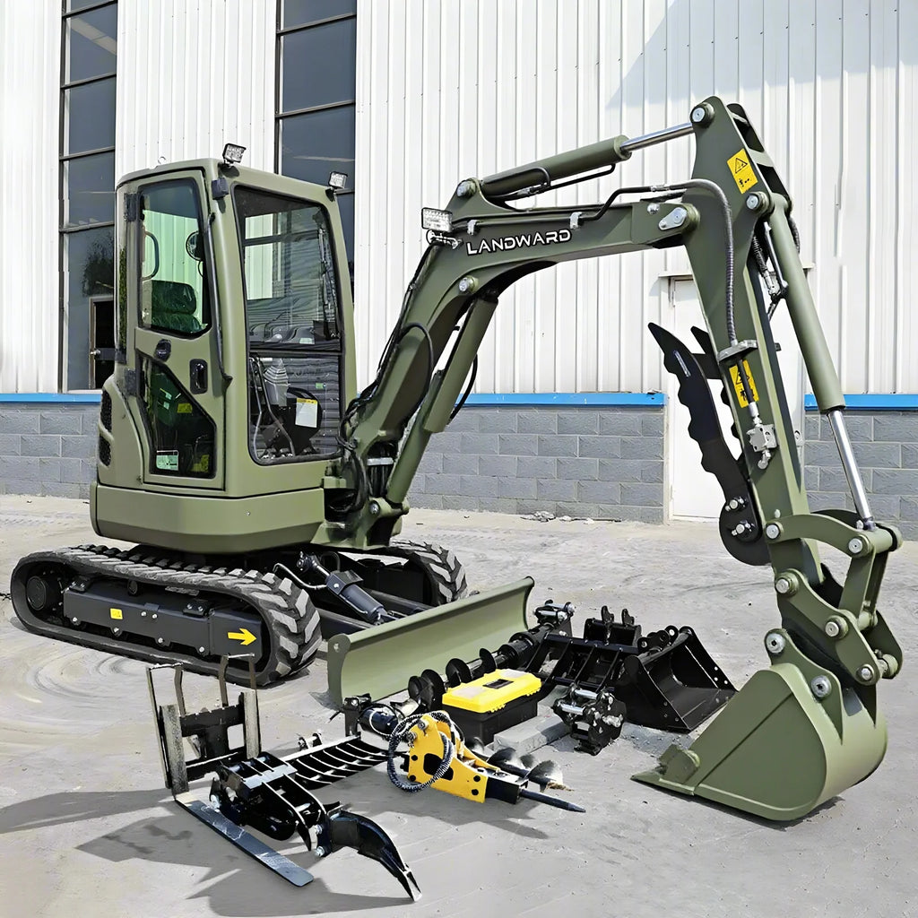 LANDWARD MINI EXCAVATOR - XT10–XT35U Models - Compact Site Work
