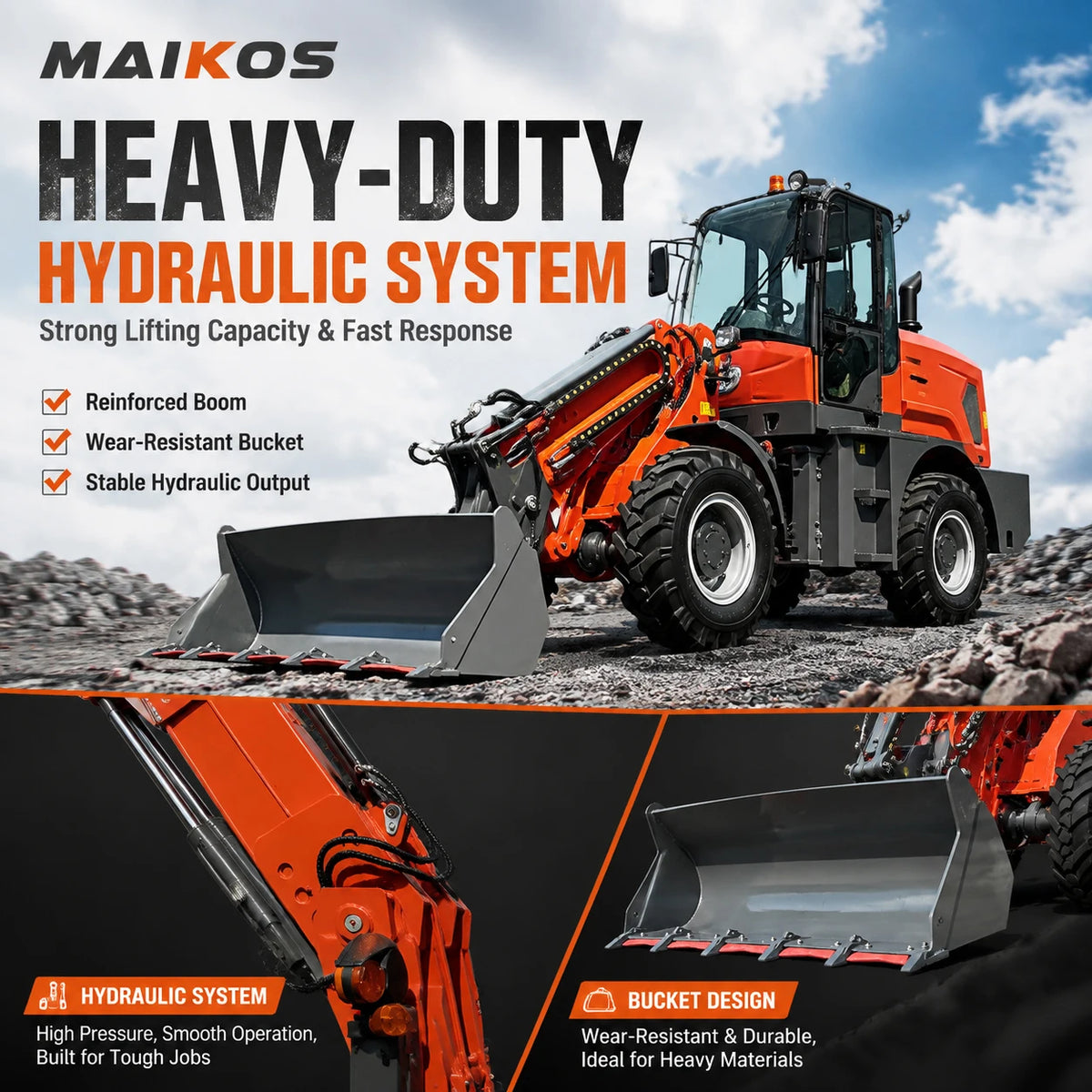 4WD TELESCOPIC LOADER - Diesel, 4-Wheel Drive - Civil Site Work