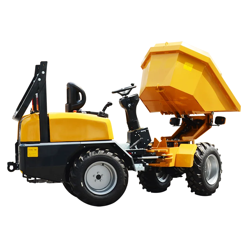 WHEEL DUMPER - 1–2 t, Hydraulic Tipping - Compact Site Hauling