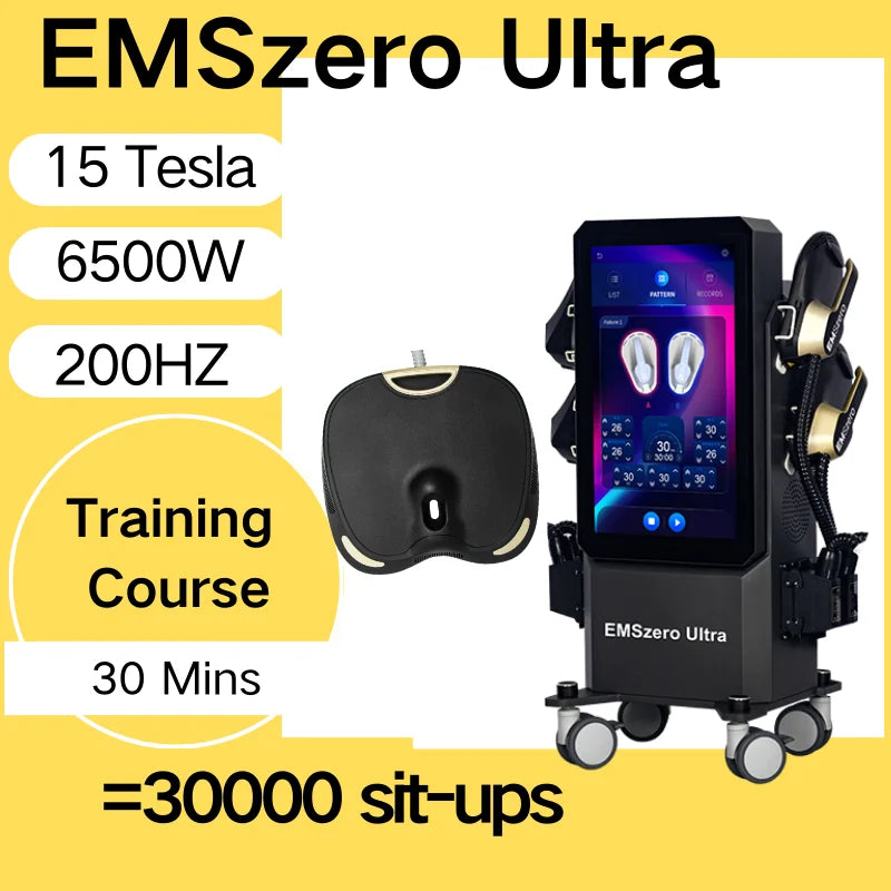 EMSZERO BODY SCULPTING MACHINE - EMS + RF, 4–5 Handles - Professional Care