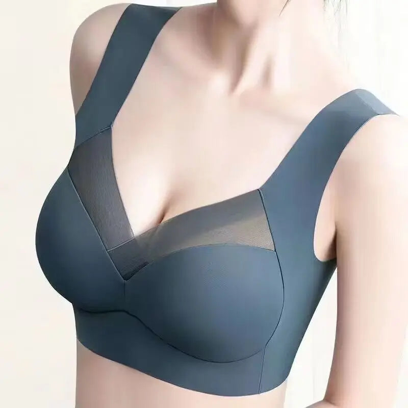 Sexy Seamless Bra Push Up Sports Brassiere Bh Woman Lace Bralette Wireless Bra Unwired Yoga Top Women's Bras Without Bones