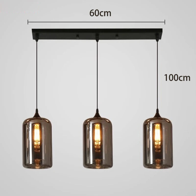 Luxury Crystal Pendant Light – Black/Gold, 1–12 Heads, APP Dimmable