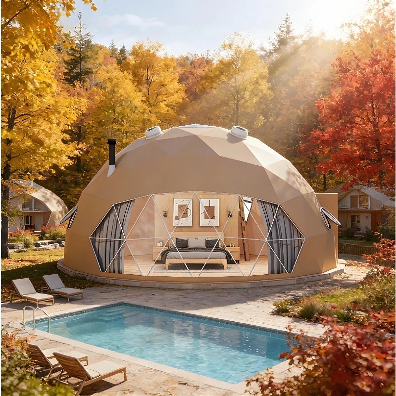 Emerald Dome Resort - Luxury Geodesic Dome with Glass