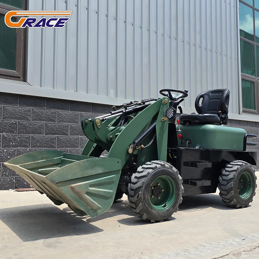 MINI WHEEL LOADER - GR500 Options, Diesel/Electric - Compact Front-End Work