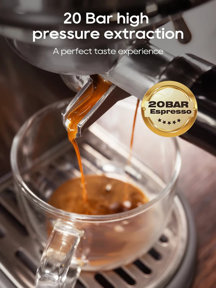HiBREW H10B Espresso Machine - Adjustable Brewing - Café Mornings