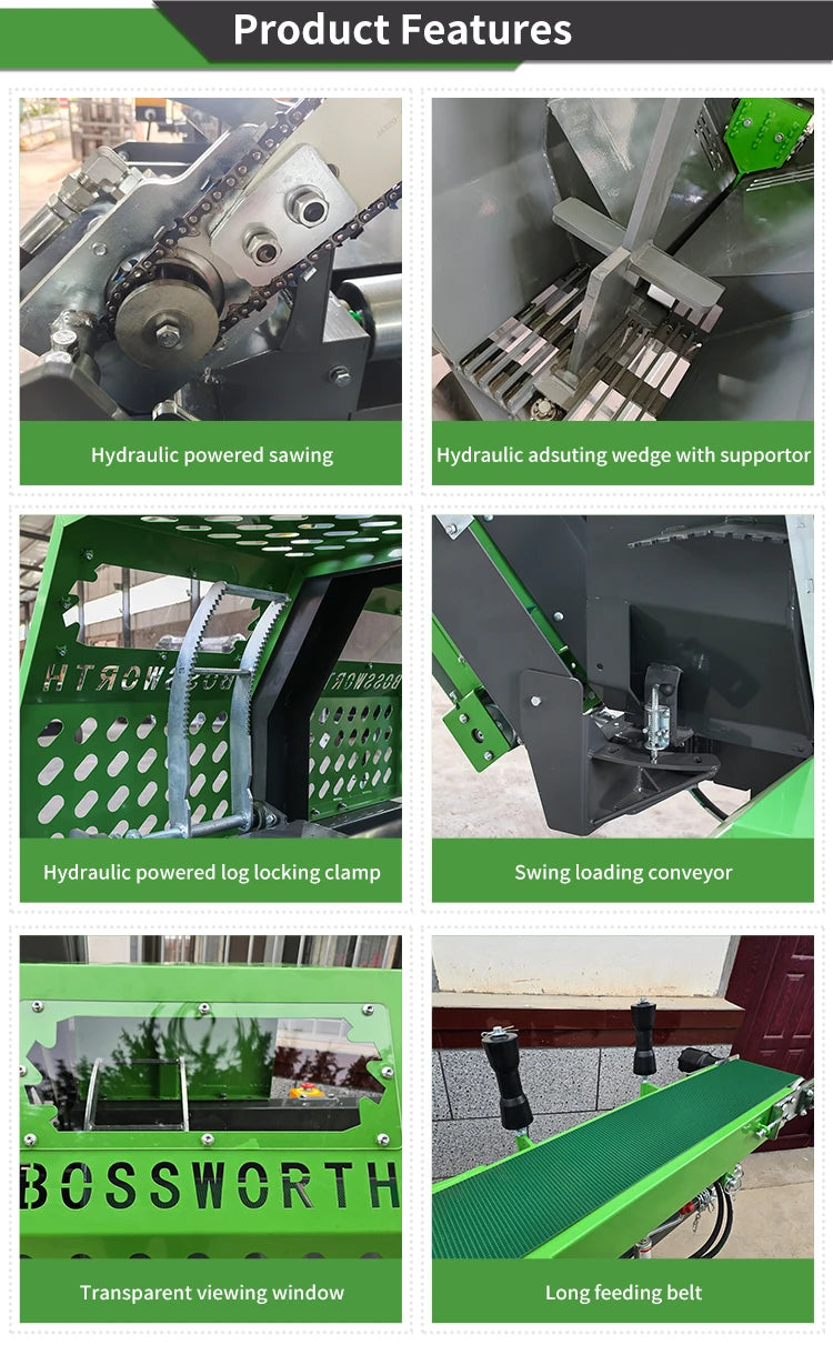 Yugong Firewood Processor - Tractor PTO - Hydraulic
