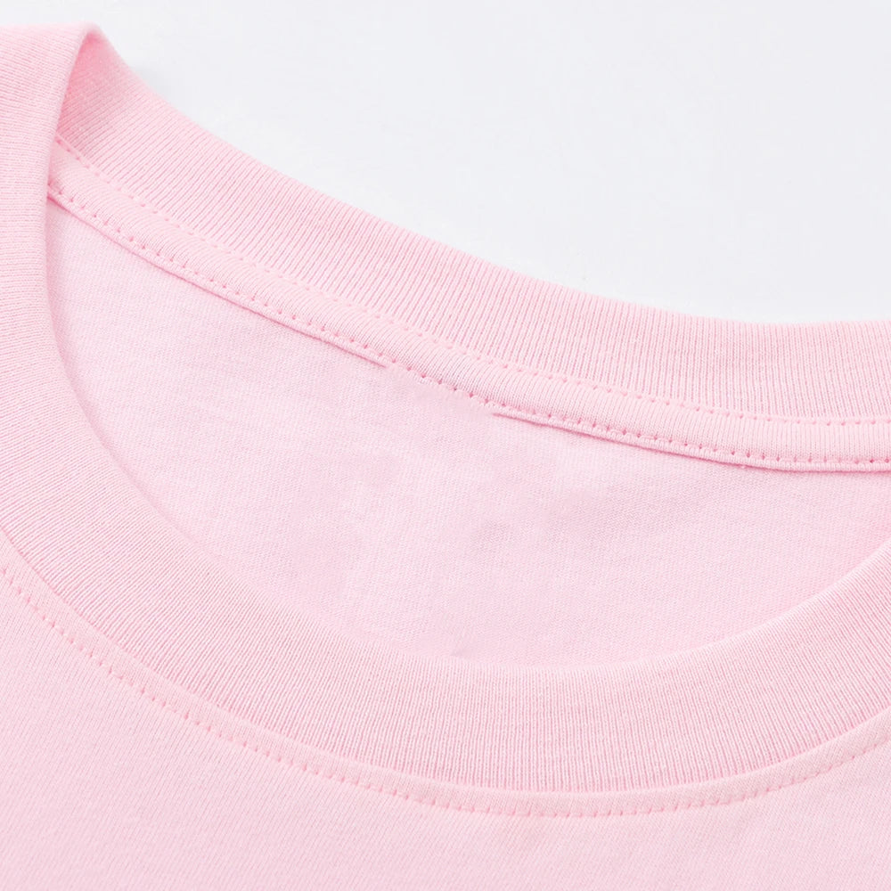 Cotton Solid Color Women's T-Shirts Multicolor Summer Short Sleeve Unisex Comfortable Tee Shirts Casual Fashion Woman Sportswear
