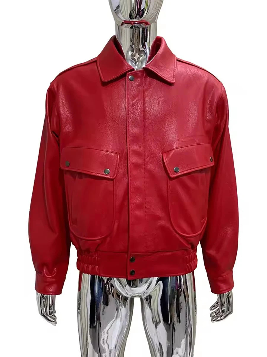 Street Voltage - Men's PU Jacket - Colour in Motion