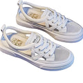 Cutout Mesh Platform Slingback Sneakers