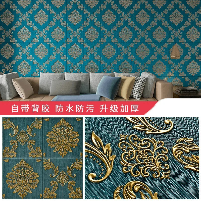 3D Embossed Wall Panels – Self-Adhesive