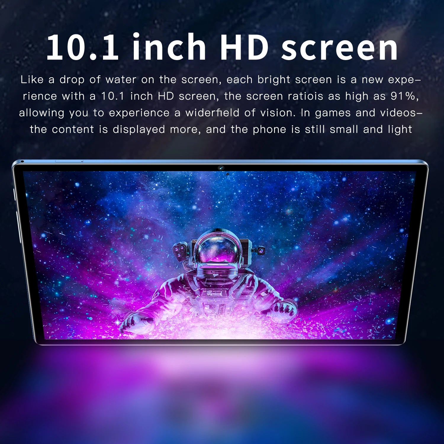 10.1" Tablet PC 4GB 64GB – Octa Core Dual SIM 3G WiFi