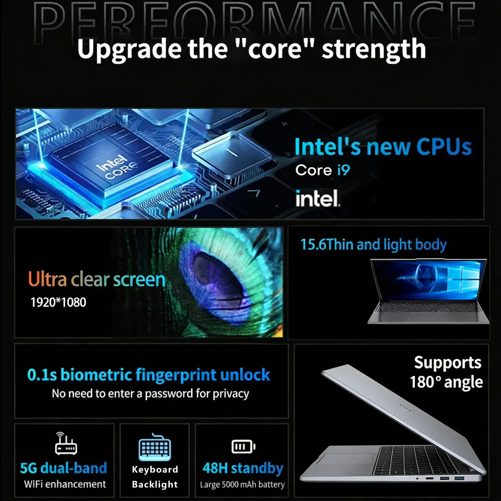 Core i9-10980HK Laptop - 16GB RAM, 1TB/2TB SSD