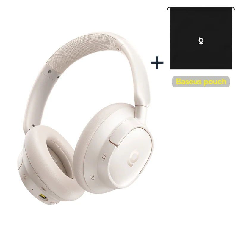 Baseus EH10 ANC Wireless Headphones – 45dB Adaptive Hi-Res LDAC Bluetooth 6.0 80H