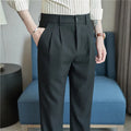 OLD MONEY PLEAT - Men's Dress Pants - Pleated, Wrinkle-Free, Semi-Elastic Waist