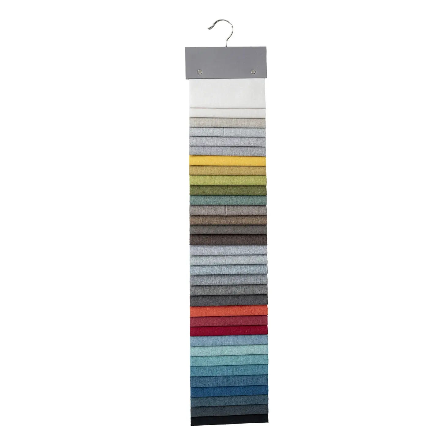 THICKENED PLAIN LINEN-LOOK FABRIC - 100% Polyester, 420g/m, 148cm Wide - Solid Rooms