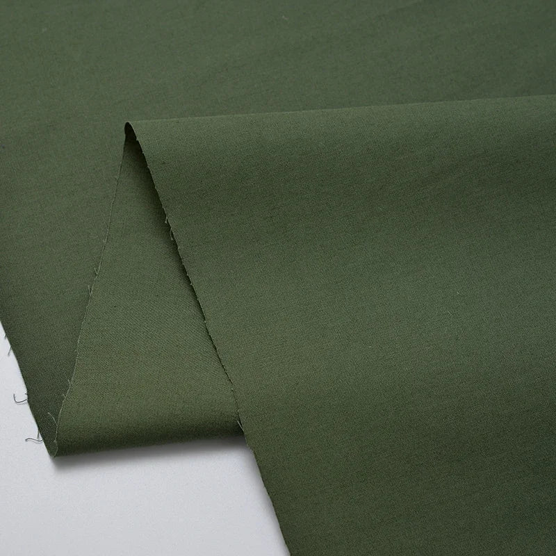 PLAIN COTTON POPLIN FABRIC - 150cm Wide, 46 Solid Colours - Everyday Sewing