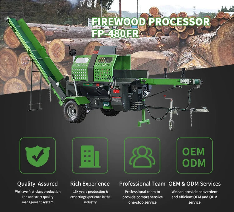 Yugong Firewood Processor - Tractor PTO - Hydraulic