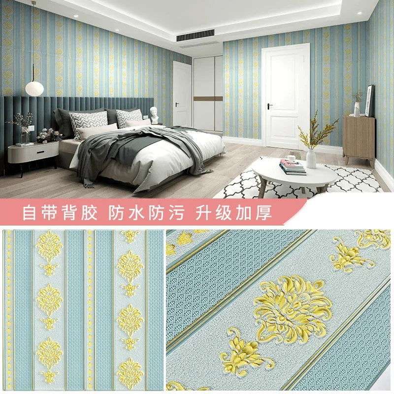 3D Embossed Wall Panels – Self-Adhesive
